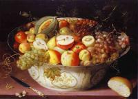 Beert, Osias - Still Life of fruit in a Wan-li Bowl